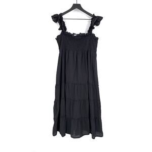 HILL HOUSE The Nap Dress Black XXL